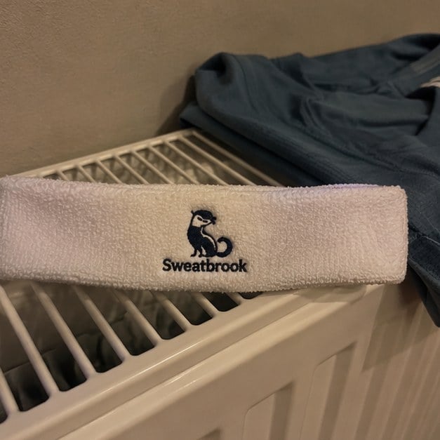 Sweatbands with logo — customer photo