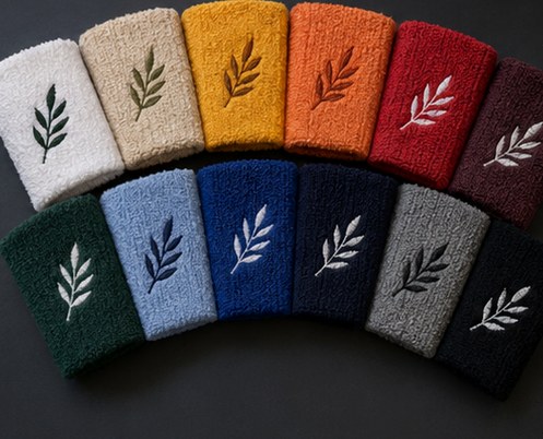 Sweatbands with logo printing